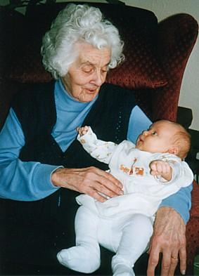 With Great Gran Bates